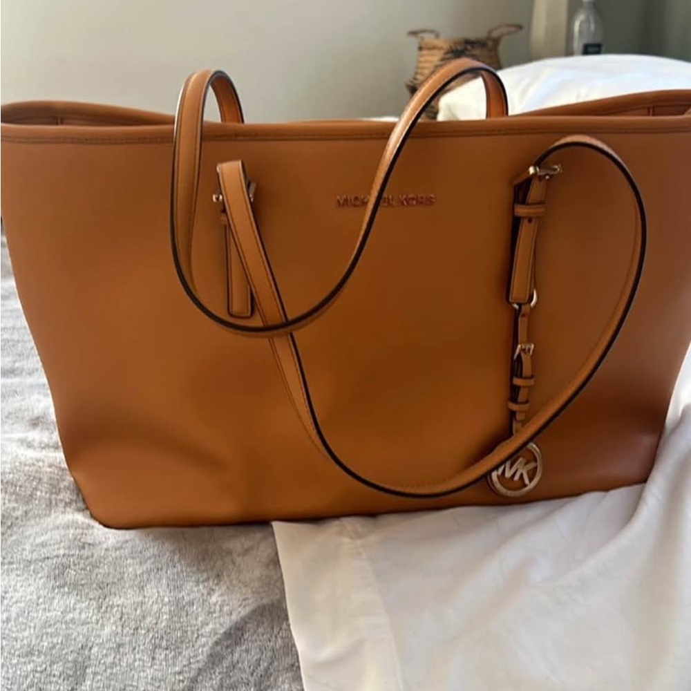 Michael Kors Caramel Leather Tote